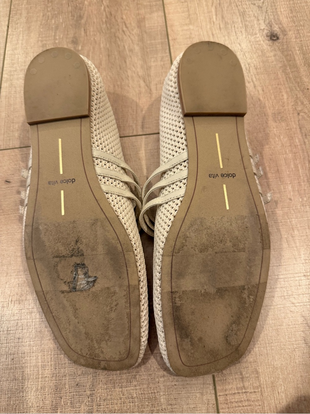 Dolce Vita Alisen Mesh Mary Jane Flat (natural), sz 8.5 - Picture 14 of 16